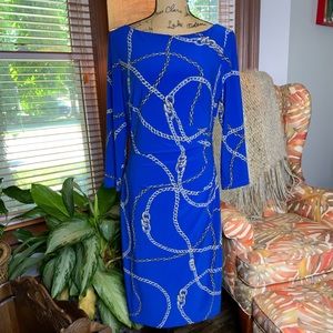 Ralph Lauren Royal Blue Dress size 10